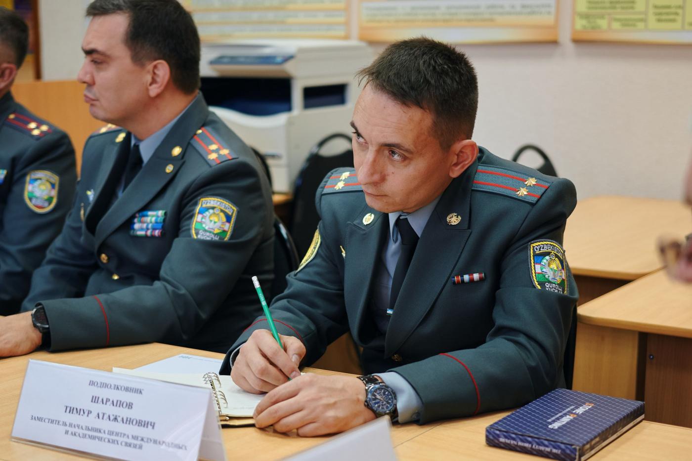 Военная делегация Республики Узбекистан посетила БНТУ